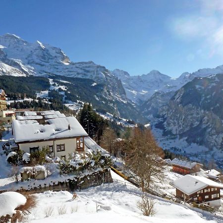 Apartment Im Gruebi-1 By Interhome Wengen Exteriér fotografie