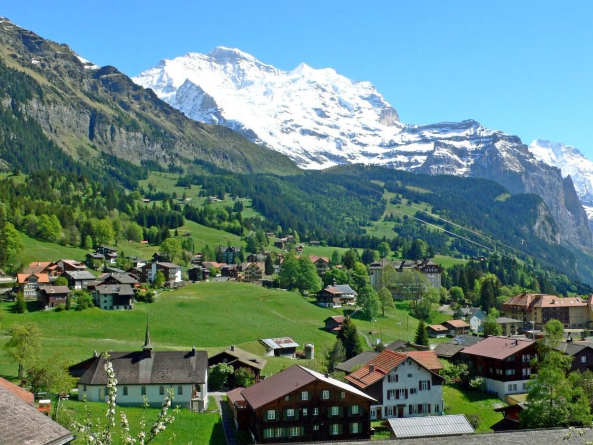 Apartment Im Gruebi-1 By Interhome Wengen Exteriér fotografie