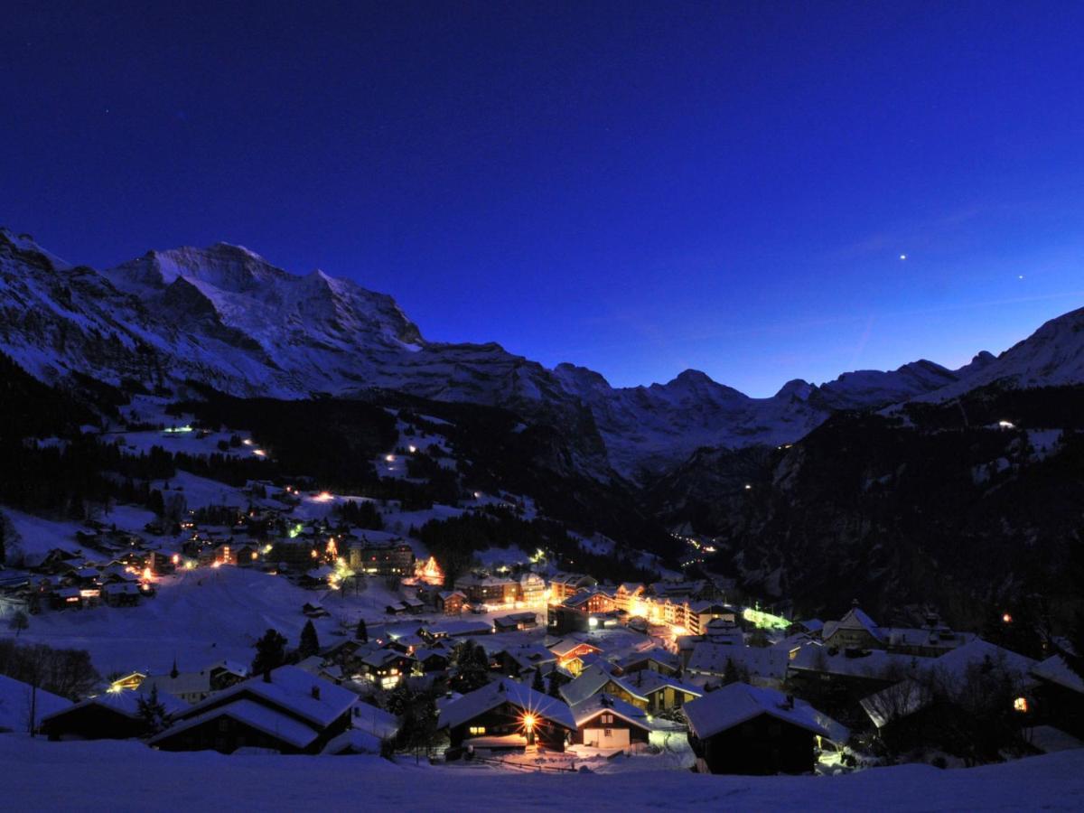 Apartment Im Gruebi-1 By Interhome Wengen Exteriér fotografie