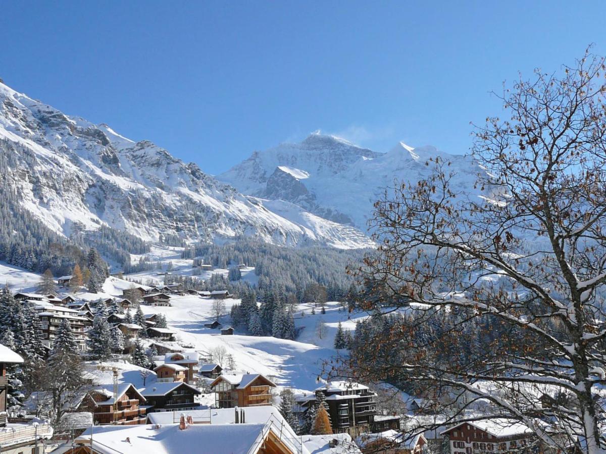 Apartment Im Gruebi-1 By Interhome Wengen Exteriér fotografie